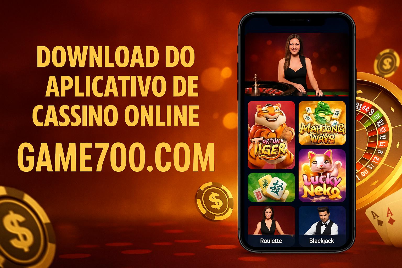 Baixar o GAME700.COM Cassino App