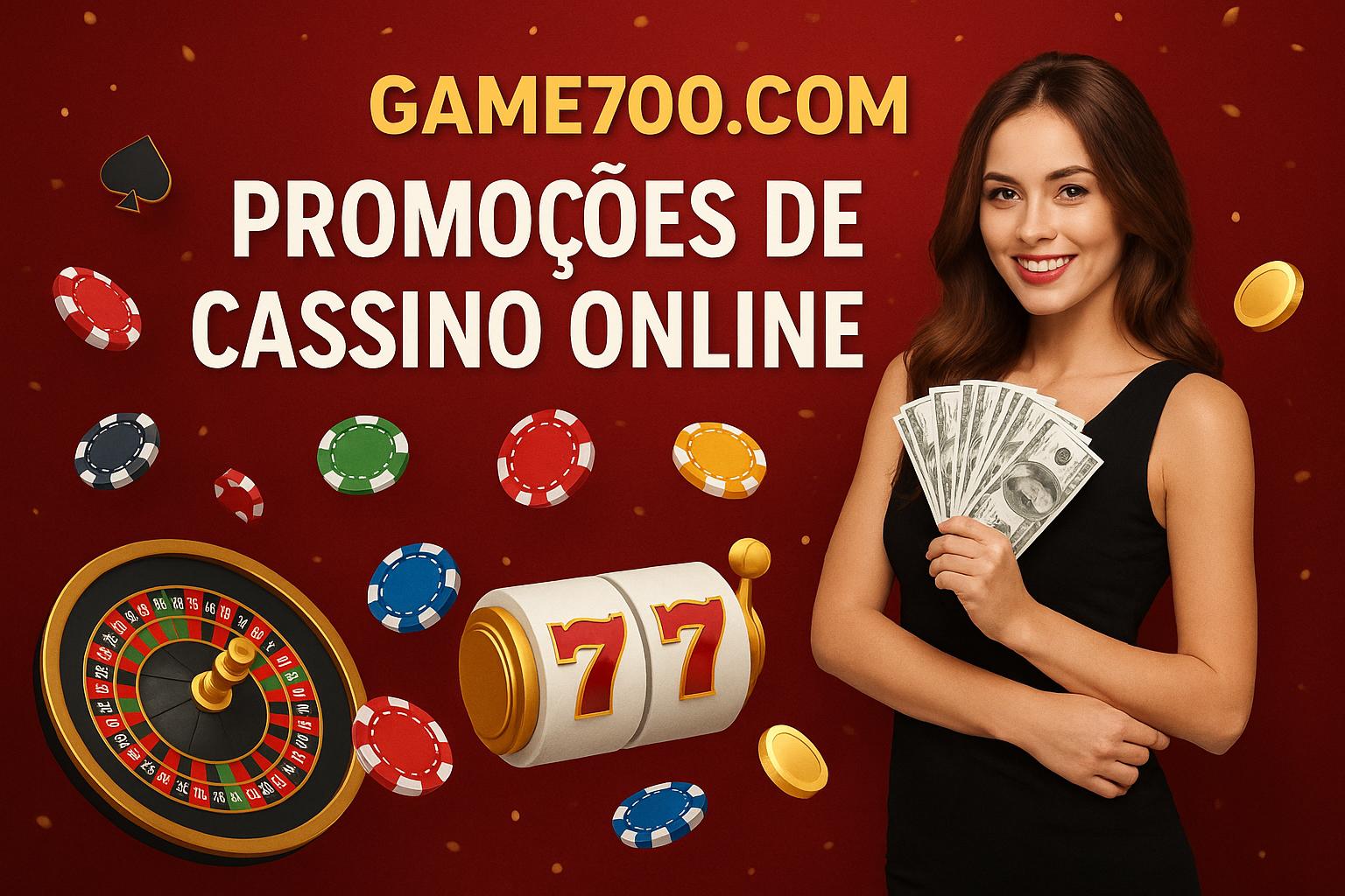 O bônus promocional GAME700.COM é uma ótima maneira de começar sua aventura