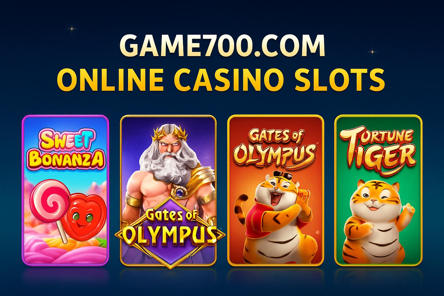 Jogos de Slot no Casino Online GAME700.COM